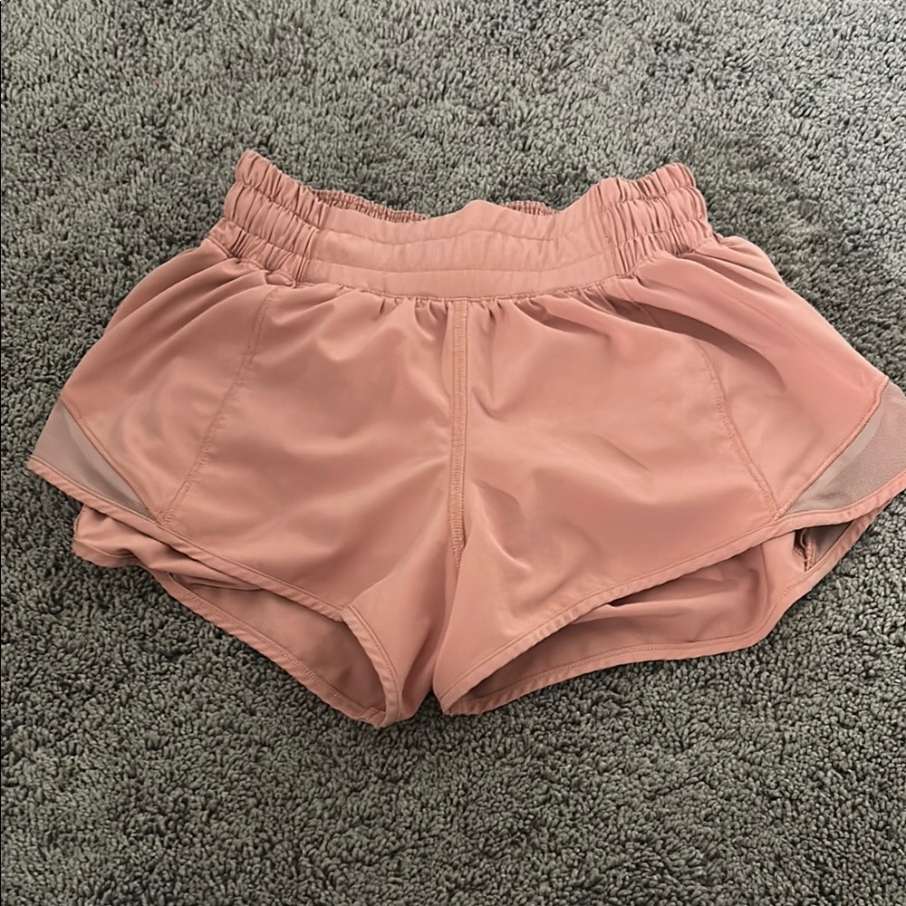 Lululemon Athletica Pink Athletic Shorts